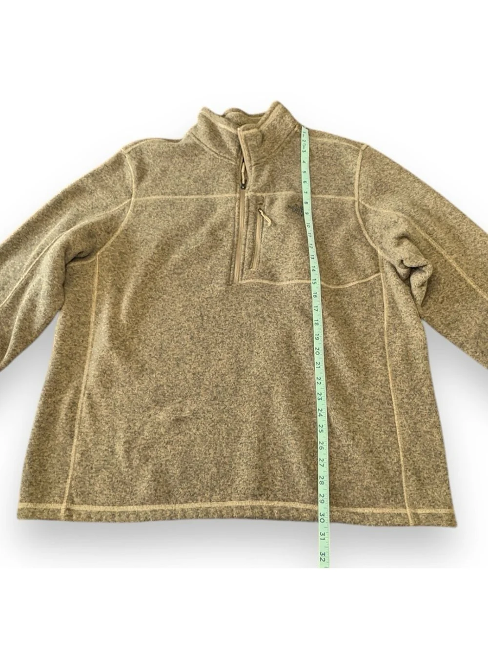 The North Face Gordon Lyons Classic 1/4 Zip Utility Brown Dark Heather Men’s XXL
